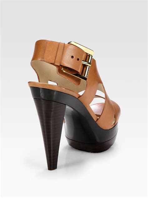 michael kors carla shoe|Michael kors carla platform sandal + FREE SHIPPING.